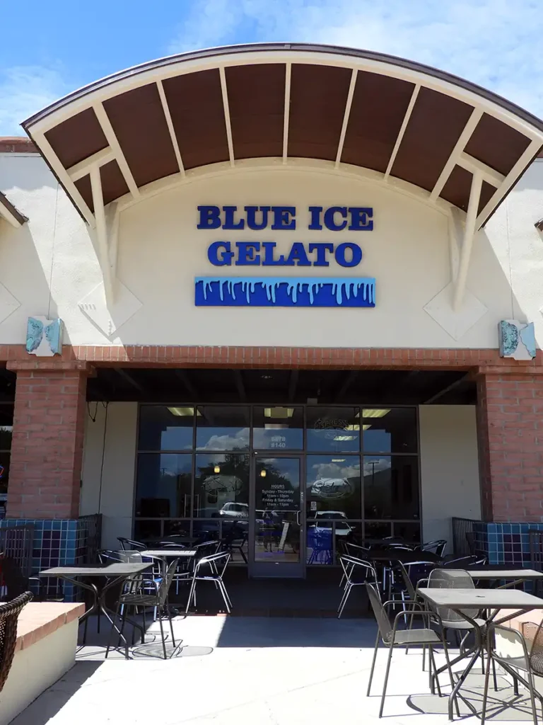 Blue Ice Gelato storefront